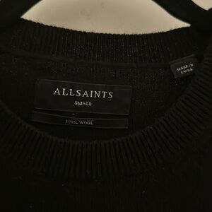 Allsaints crewneck 100% wool